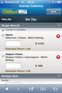 William Hill Recibo